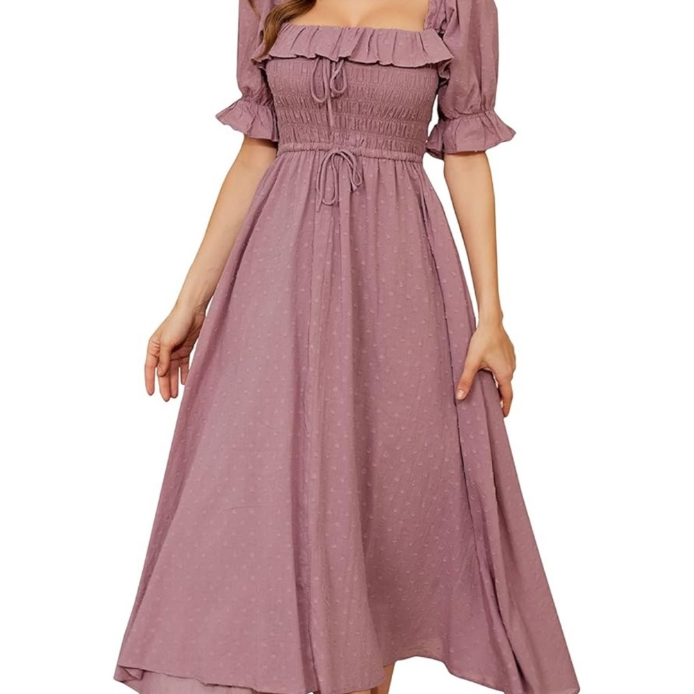 Amazon Women's Mauve Maxi Dress